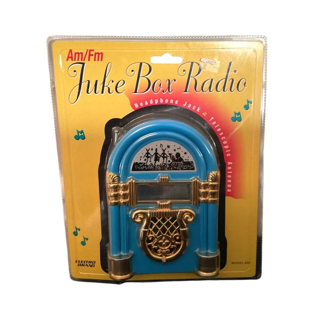 Juke Box Classic Collector's Edition Retro AM FM Radio Model 606 Vintage Style
